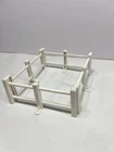 Vintage 1982 Fisher Price Little People Lot of 4 WHITE FENCES Western Town 934