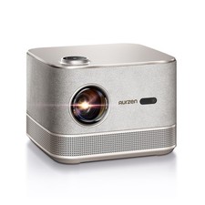 3-in-1 Outdoor Projector 4K Supported, AURZEN BOOM 3 Smart Projector with WiF...