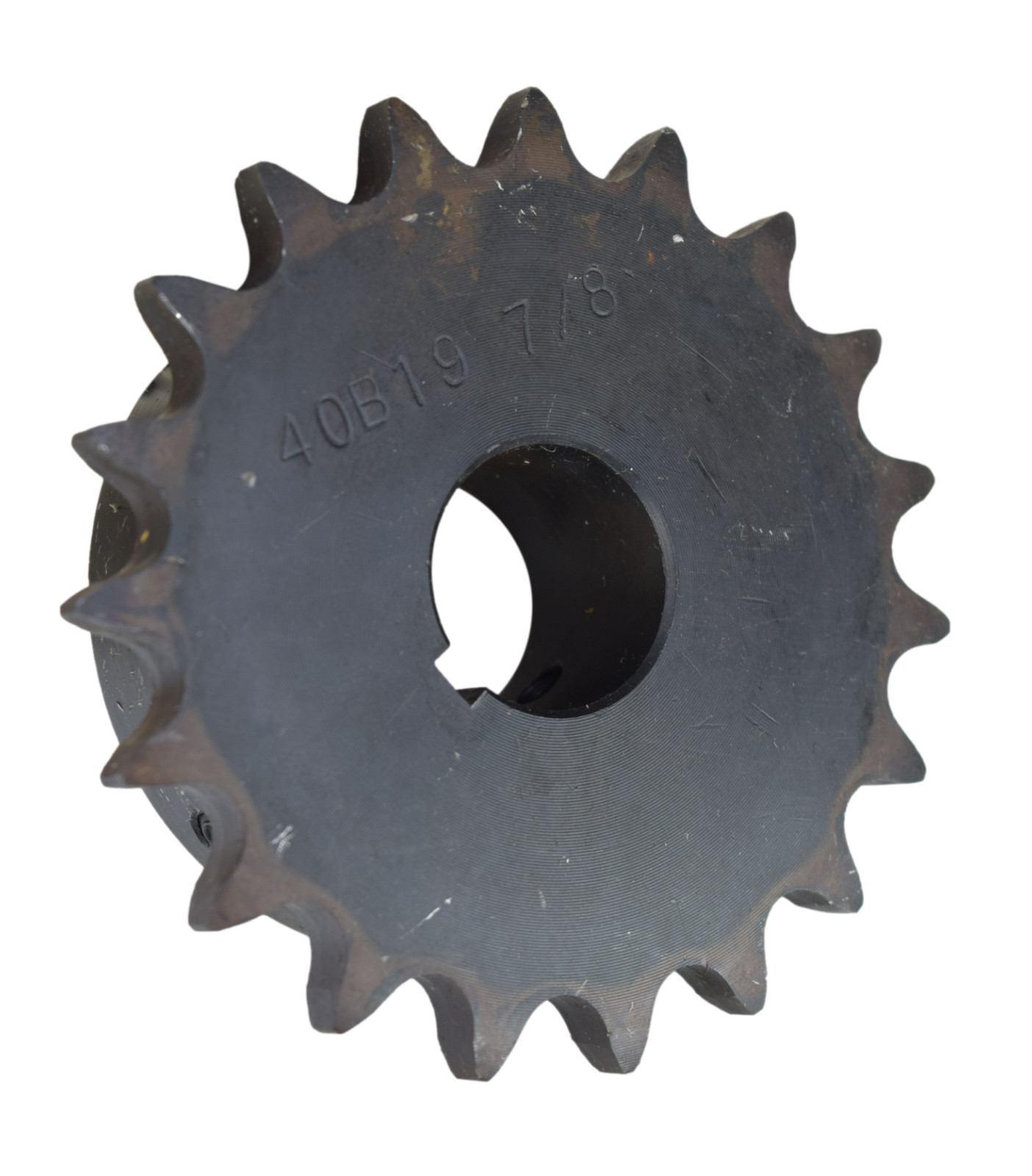 40 Roller Chain Sprocket 19 Teeth 7/8" Bore 40B19-7/8 40BS19H-7/8