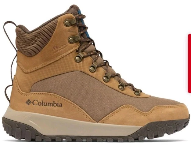 🔥Columbia Mens Burnsider Omni-Heat Infinity Boots Dk Brown/Dk Mountain UK 12