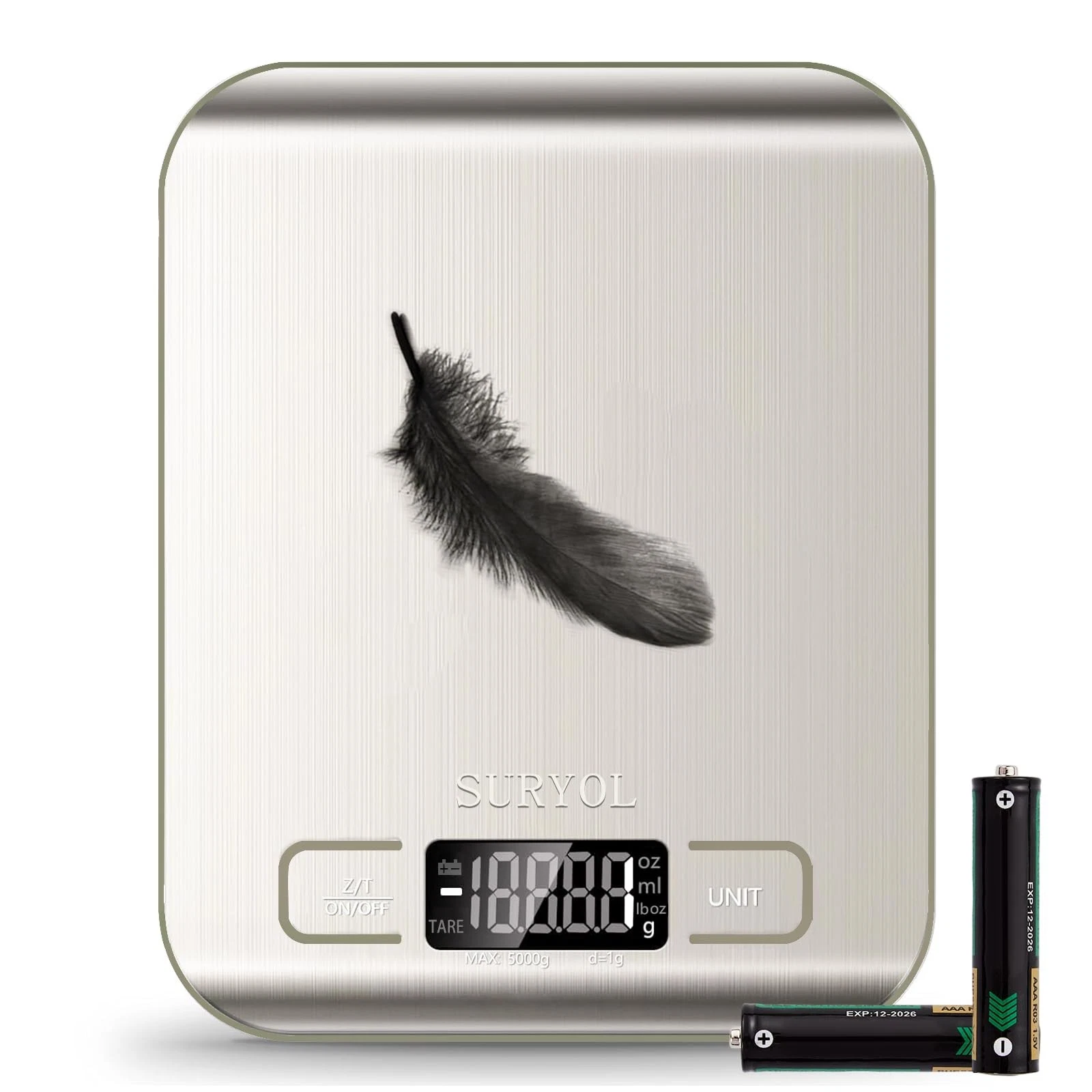 Food Kitchen Scale High-Precision Digital Scale Accurate Weighing for Baking ...