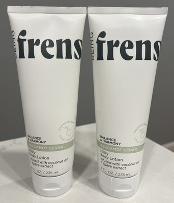 2X Being Frenshe Balance & Harmony Milky Body Lotion Bergamot Cedar 8 oz NEW