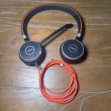 JABRA HSC017 Replacement Stereo Wired Headset Free Shipping