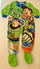 Disney Toy Story Buzz Lightyear Footed Pajamas Toddler 24M Blanket Sleeper