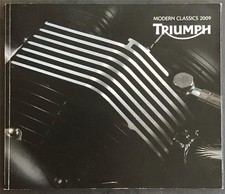 TRIUMPH MODERN CLASSIC MOTORCYCLE RANGE Sales Brochure 2009 #T3865002