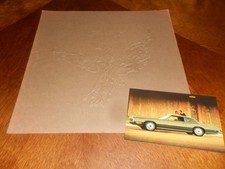 1971 FORD THUNDERBIRD BROCHURE + ORIGINAL '71 T-BIRD POSTCARD 2-4-1 Deal