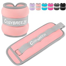 Ankle Weights 10LB 1 Pair Wrist Leg Arm Weights for Women Men, Strength Weigh...