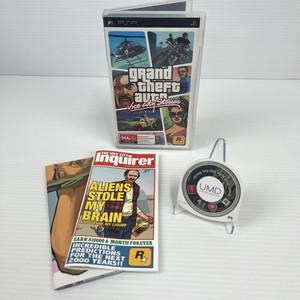 LOT 3 Jeux PSP + 1 Film UMD : GTA Vice City Stories, Buzz, PES 6 & Layer Cake – Bon État PAL