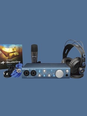 PreSonus AudioBox iTwo Studio Bundle, Kopfhörer, Mikrofon Windows Mac