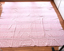 Vintage Bates Cotton Bedspread Coverlet Scarf...