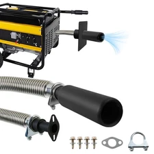 Generator Exhaust Extension Silencer Kit - Generator Muffler Silencer Kit Ins...