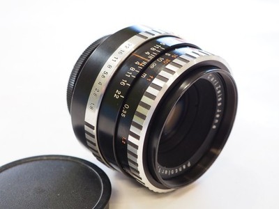 Carl Zeiss Jena Pancolar 50mm 1:1.8 Kamera Objektiv 1.8/50 Electric A/M Zebra PM81