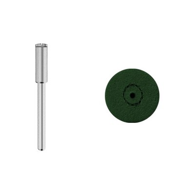 Mini-Schwabbel / Polierer für Chrom - Ø 22 x 3 mm   mittel - für Dremel, Proxxon
