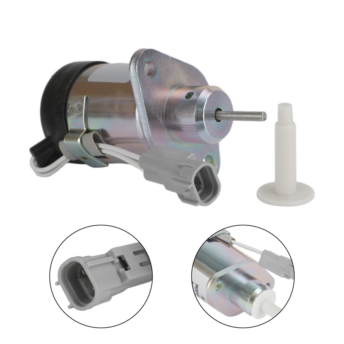 ぜんぜん Fuel Shut Off Solenoid PS45CZ393 For Kubota V2607 V3307