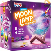 Bastelset Mondlampe Diy Kreativ Set FüR Kinder Ab 6 Jahre 3D Nachtlicht Geschenk
