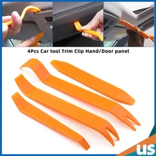4 Auto Trim Removal Tool Kit Car Panel Door Window Fastener Remover Pry Tool Set
