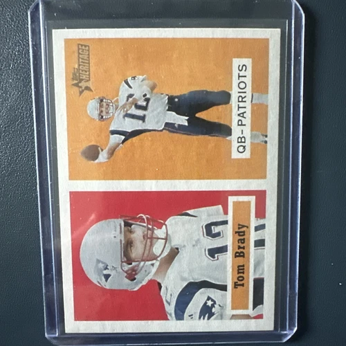 2002 Topps Heritage - Tom Brady #50