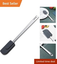 Flexible Silicone Baking Spatula with Mirror Polish Finish - Safe & Stylish