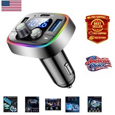 Bluetooth 5.4 Car Adapter with Fast Charging and Hands-Free Calling Experience