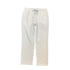 Figs Scrub Pants Mens M Medium White Pisco Basic Stretch Straight Medical Pisco