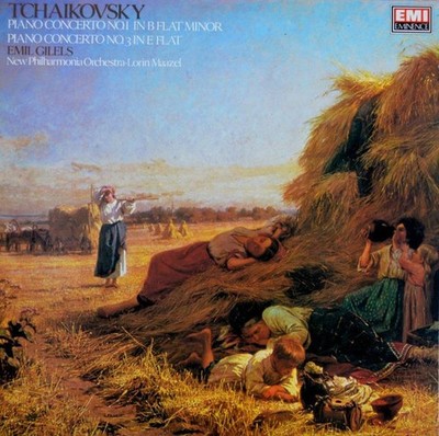 Pyotr Ilyich Tchaiko - Piano Concertos  No. 1 In B Flat Minor / No. 3 - E1177z