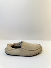 C25. Olukai Womens Slippers Beige Slip On-US 9