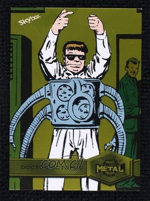 2022 Marvel Metal Universe Spider-Man Yellow Light FX Dr Octopus Doctor #122 0b3