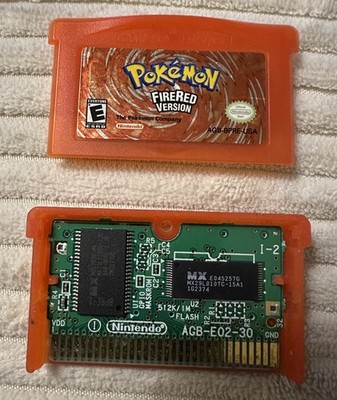 Pokemon: FireRed Version Nintendo Game Boy Advance GBA Authentic Cartridge  45496734114| eBay