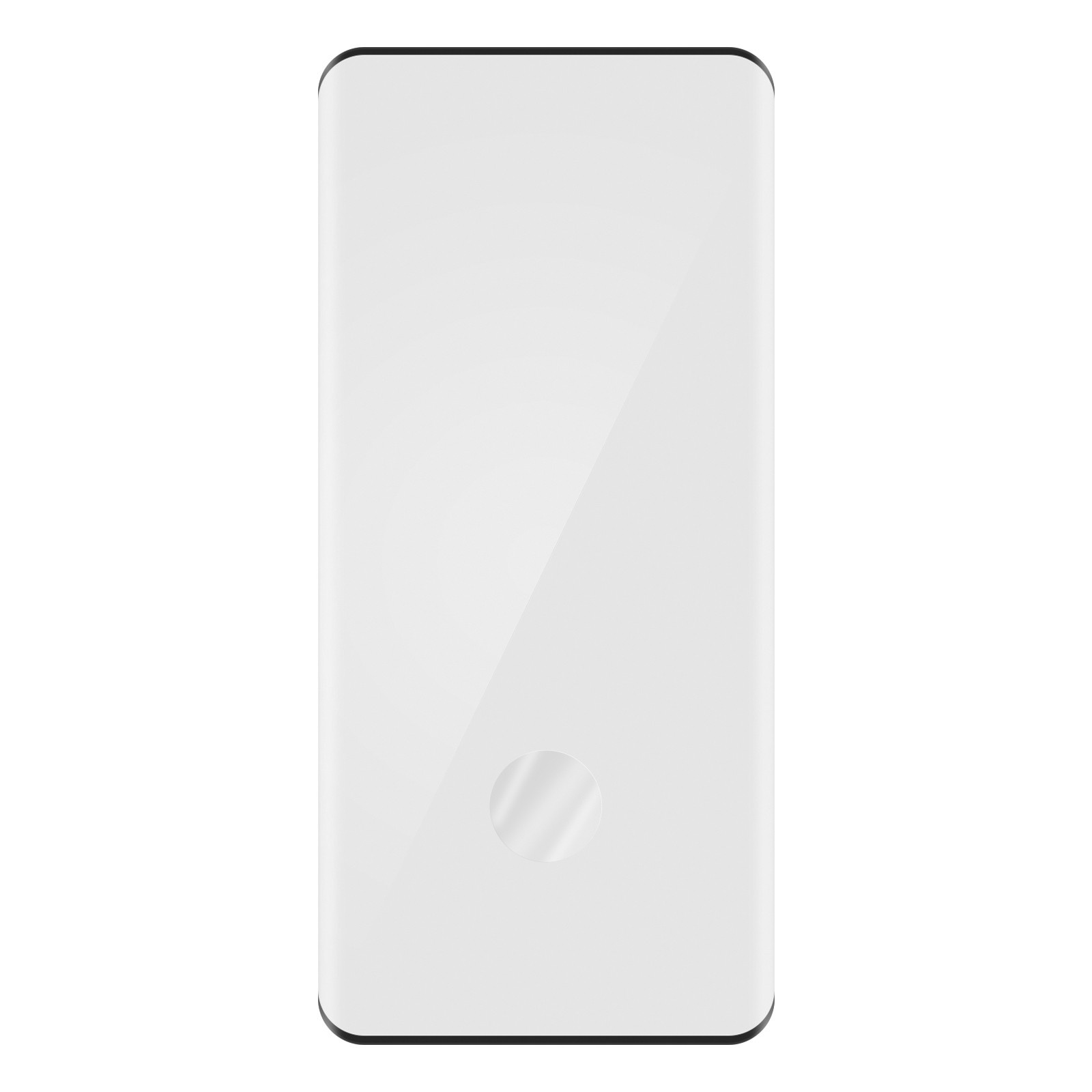 Verre trempé Galaxy S21 Ultra avec effet 3D et bords noirs pour une protection intégrale