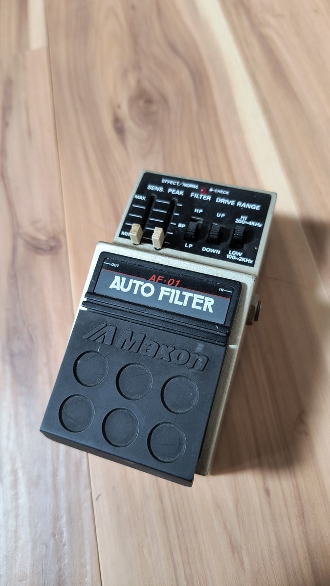 ギター Maxon AF-01 Maxon AF-01 Auto Filter AF9 MUTRON Guitar Pedal 80s JAPAN | eBay