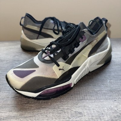 Puma LQD Cell Optic Sheer 19256002 Mens Gray Mesh Low Top Sneakers Shoes Size 8