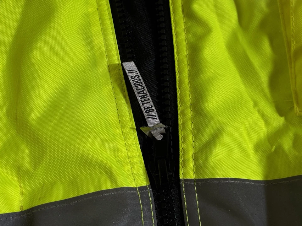 Ergodyne TENACIOUS WORK GEAR XL Reflective Jacket Coat Insulated XL - Image 4 of 4