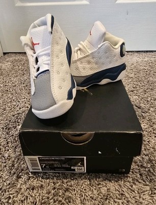 Nike Air Jordan 13 Retro French Blue White DJ3004-164 Td Toddler Size 7C