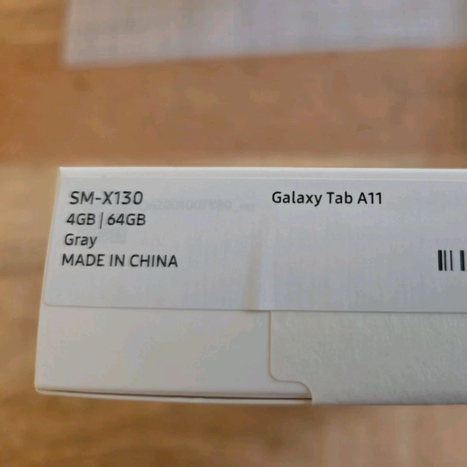 NEU & OVP Samsung Galaxy Tab A11 Grau 4GB/64GB SM-X130 Gray - Bild 2 von 4