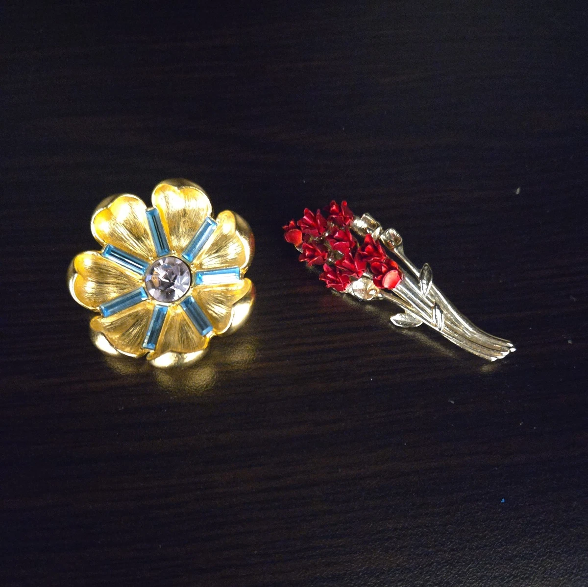 Trifari Crystal Fashion Brooches & Pins for sale | eBay