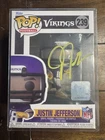 Justin Jefferson Signed Funko Fanatics Beckett Authentication Minnesota Vikings