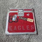 The Eagles Live 2-Record Set LP Vinyl Gatefold Cover Embossed Vintage Joe Walsh