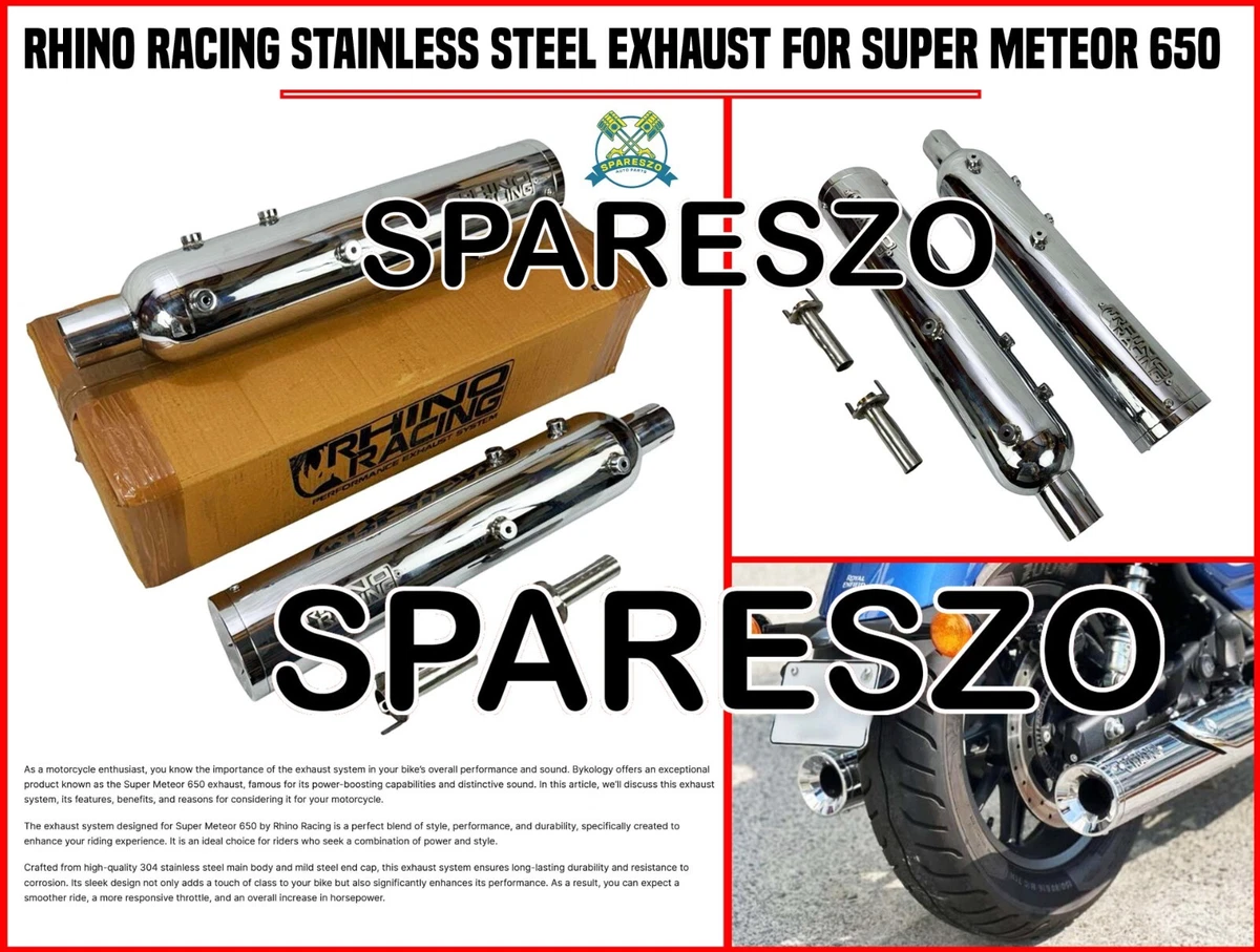 Motorcycle Exhausts & Exhaust System Parts for Rhino Motorcycles