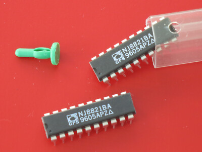 NJ8821BA Frequency Synthesizer IC from GPS (Plessey), uP Interface, DIP20