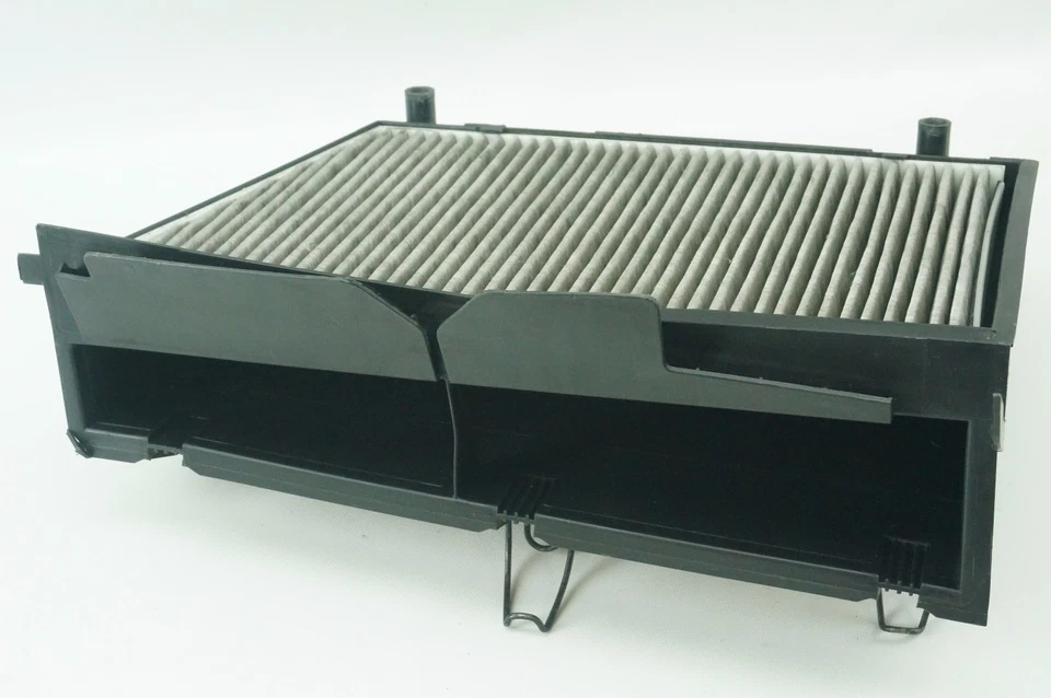 Mercedes W203 W209 01-09 AC aquecedor cabine filtro de ar carcaça entrada 2038350740 - Imagem 3 de 4