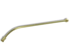 TeeJet 6671-48 Curved Brass Extension Wand with Fixed Body - 48" Length