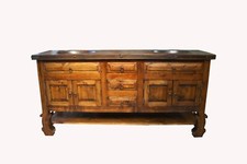 Don Pio Rustic bathroom vanity With Sinks