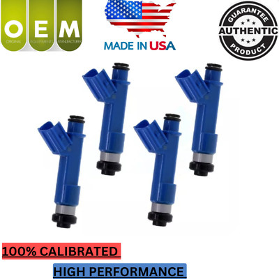 NEW x4 OEM DENSO Fuel Injectors for 2003-2008 Toyota Celica Corolla Matrix 1.8L