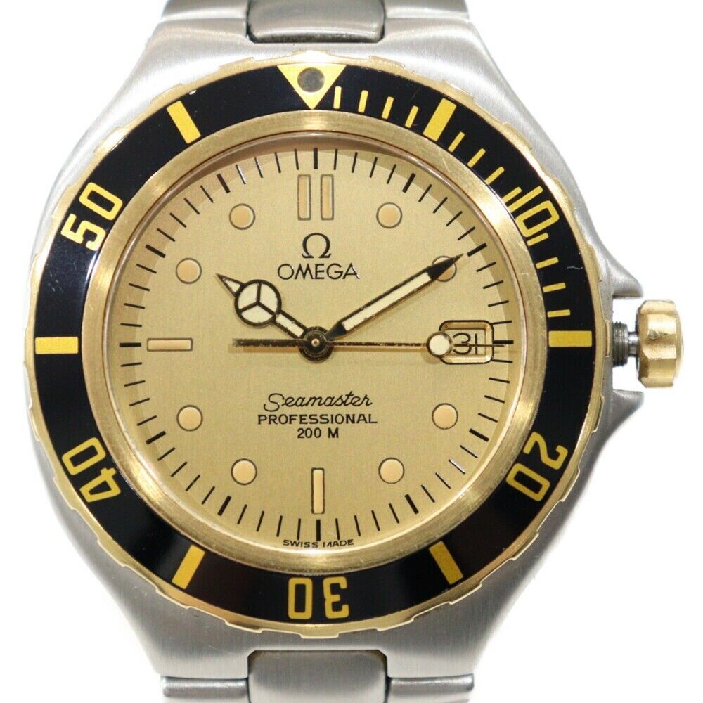 OMEGA Seamaster Professional 1988 396.1042 Qz 200M Men Watch OMEGA Seamaster Professional 1988 396.1042 Qz 200M Men Watch