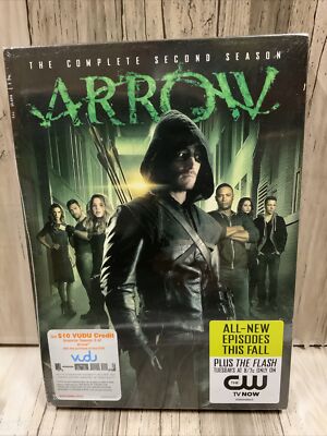    Arrow: The Complete Second Season 2 (DC) (DVD, 2013)  Sealed