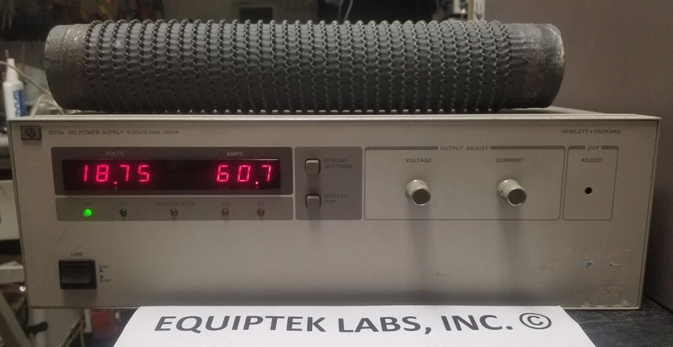 Fuente de alimentación HP6011A 20V, 120A 1000W. ¡EXCELENTE! Programable GPIB 120/240VAC OK Foto 2 de 4