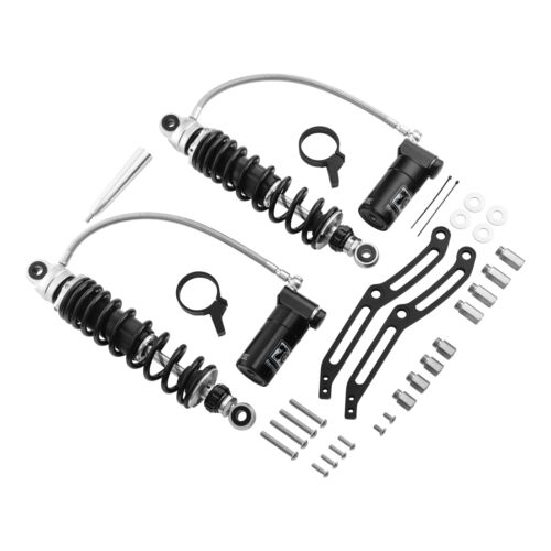 Remote Reservoir Rear Suspensions Shocks Fit For Harley Electra Road Glide 14-24 - Bild 3 von 20