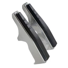 Bumper Guards Front With Rubber Pads Pair F-100/ F-250/ F-350 1964-1977