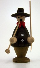 Smoczek Palacz Figurka Pasterz Miniatura brązowa wysokość ok. 14 cm 