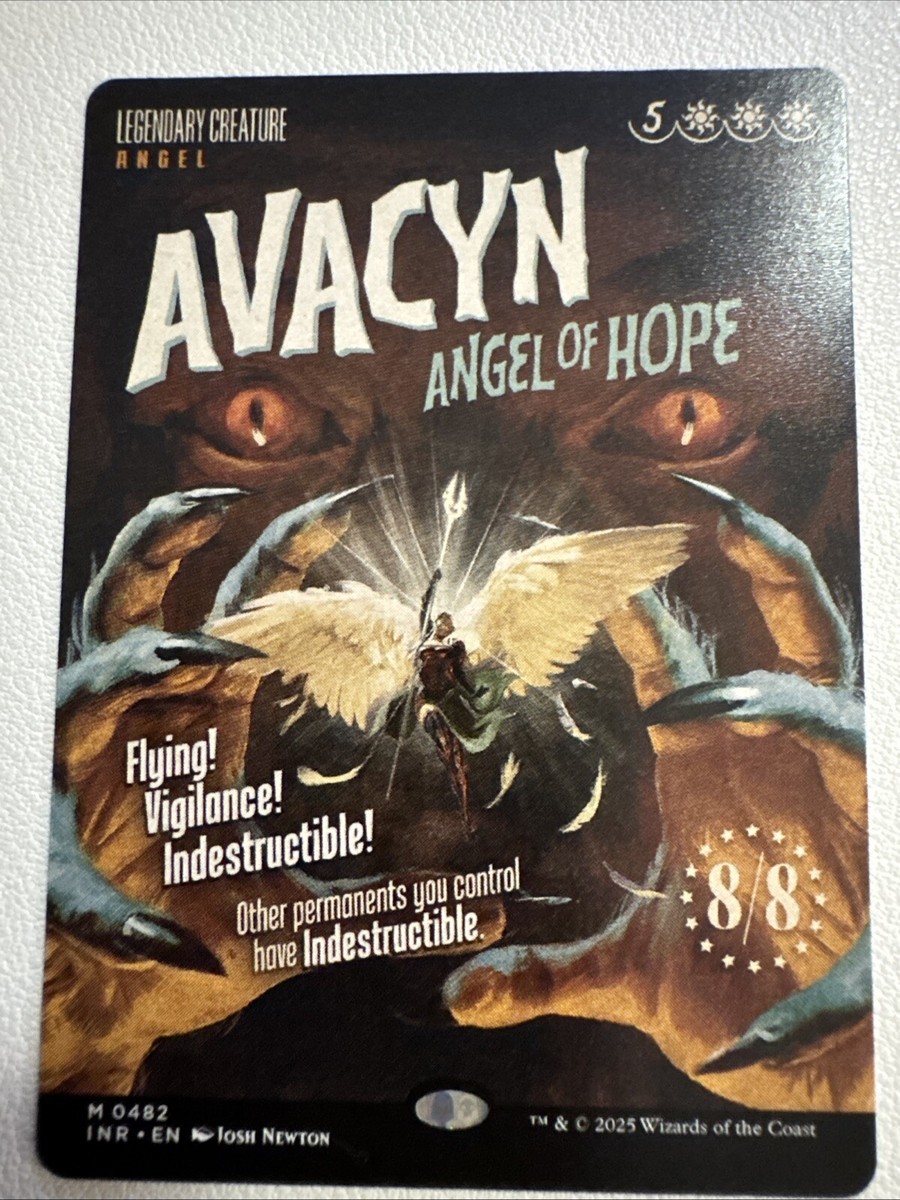 Avacyn, Angel of Hope Showcase (NM Non-Foil) INR-0482 Mythic MTG